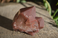 Natural Red Hematoid Quartz Specimens x 12 From Karoi, Zimbabwe