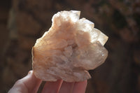 Natural Smokey Quartz Clusters x 3 From Luena, Congo