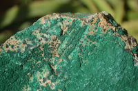 Natural Crystalline Malachite Specimens  x 2 From Congo