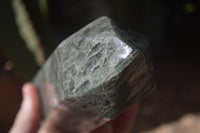 Polished Banded Green Fuchsite Quartz Points  x 2 From Madagascar