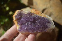 Natural Dark Amethyst Clusters x 12 From Kwaggafontein, South Africa