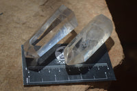 Polished Mixed Wonderland Quartz Points x 9 From Ankazobe, Madagascar