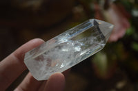 Polished Mixed Wonderland Quartz Points x 9 From Ankazobe, Madagascar