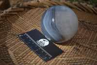 Polished Banded Agate Spheres  x 2 From West Coast, Madagascar