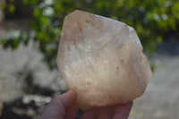 Polished Large Smokey Quartz Crystals x 2 From Angola