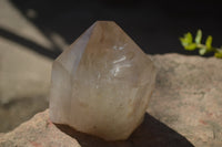 Polished Large Smokey Quartz Crystals x 2 From Angola