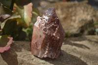 Natural Red Hematoid Quartz Specimens x 4 From Karoi, Zimbabwe