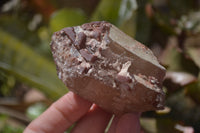 Natural Red Hematoid Quartz Specimens x 4 From Karoi, Zimbabwe