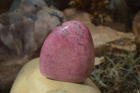 Polished Rhodonite Free Forms x 4 From Southern Africa