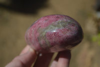 Polished Rhodonite Free Forms x 4 From Southern Africa