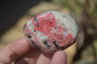 Polished Rhodonite Free Forms x 4 From Southern Africa