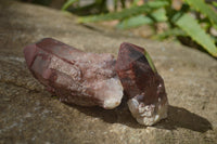 Natural Red Hematoid Quartz Specimens x 12 From Karoi, Zimbabwe