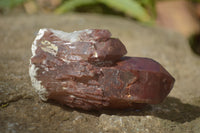 Natural Red Hematoid Quartz Specimens x 12 From Karoi, Zimbabwe