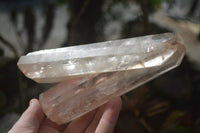 Natural Large Clear Quartz Crystals  x 2 From Madagascar