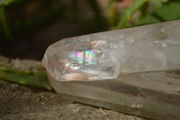 Natural Large Clear Quartz Crystals  x 2 From Madagascar