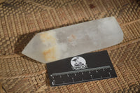 Polished Clear Quartz Points x 3 From Madagascar