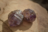 Natural Royal Zulu Window Amethyst Crystals x 12 From, South Africa