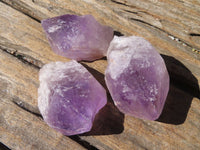 Natural Jacaranda Amethyst Crystals x 35 From Zambia