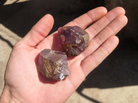 Natural Royal Zulu Window Amethyst Crystals x 20 From, South Africa