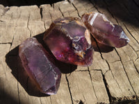 Natural Royal Zulu Window Amethyst Crystals x 20 From, South Africa