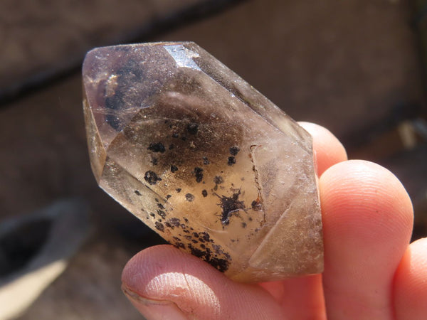 Polished Smokey Quartz Crystals x 20 From Madagascar