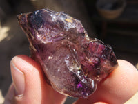 Natural Skeletal Smokey Amethyst Crystals  x 24 From Zimbabwe