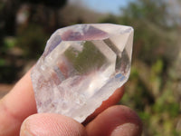 Natural Etched Clear Quartz Crystals x 35 From Mpika, Zambia