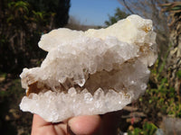 Natural Clear Quartz Clusters x 12 From Solwezi, Zambia