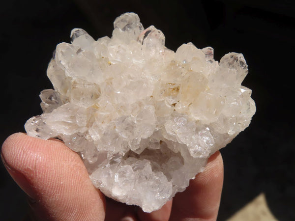 Natural Clear Quartz Clusters x 12 From Solwezi, Zambia