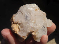 Natural Clear Quartz Clusters x 12 From Solwezi, Zambia