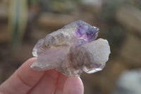 Natural Skeletal Smokey Amethyst Crystals  x 20 From Chiredzi, Zimbabwe