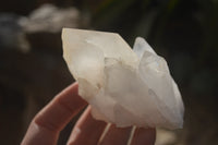 Natural Large Quartz Crystals  x 12 From Madagascar