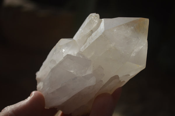 Natural Large Quartz Crystals  x 12 From Madagascar