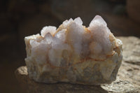 Natural Spirit Quartz Clusters x 2 From Boekenhouthoek, South Africa