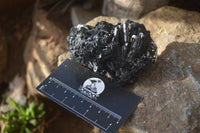 Natural Schorl Black Tourmaline Specimens x 6 From Erongo, Namibia