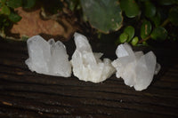 Natural Clear Quartz Clusters x 35 From Solwezi, Zambia