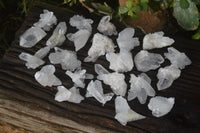 Natural Clear Quartz Clusters x 35 From Solwezi, Zambia