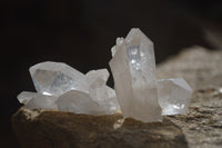 Natural Clear Quartz Clusters x 35 From Solwezi, Zambia