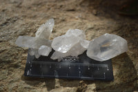 Natural Clear Quartz Clusters x 35 From Solwezi, Zambia