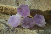 Polished Jacaranda Amethyst Crystals x 12 From Mumbwe, Zambia