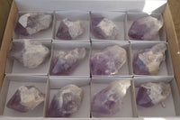 Polished Jacaranda Amethyst Crystals x 12 From Mumbwe, Zambia