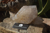 Polished Large Twin Quartz Crystal x 1 From Angola