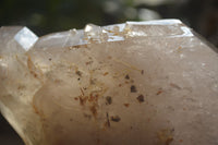 Polished Large Twin Quartz Crystal x 1 From Angola