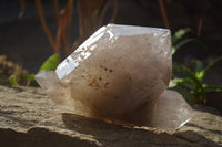 Polished Large Twin Quartz Crystal x 1 From Angola