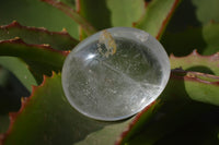 Polished Clear Quartz Galet / Palm Stones x 12 From Madagascar