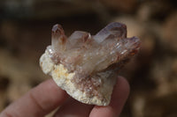 Natural Red Hematoid Quartz Specimens x 24 From Karoi, Zimbabwe