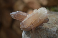 Natural Red Hematoid Quartz Specimens x 24 From Karoi, Zimbabwe