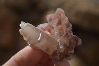 Natural Red Hematoid Quartz Specimens x 24 From Karoi, Zimbabwe