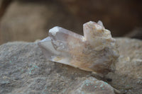 Natural Red Hematoid Quartz Specimens x 24 From Karoi, Zimbabwe