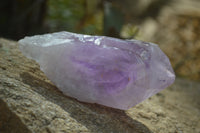 Natural Amethyst Crystal Specimens x 6 From Zambia